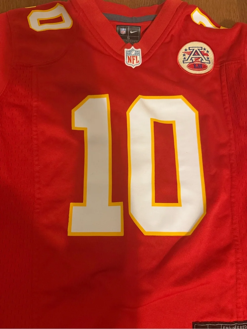 Nike NFL Kansas City Chiefs Isiah Pacheco 10 Jersey Youth Small Red
